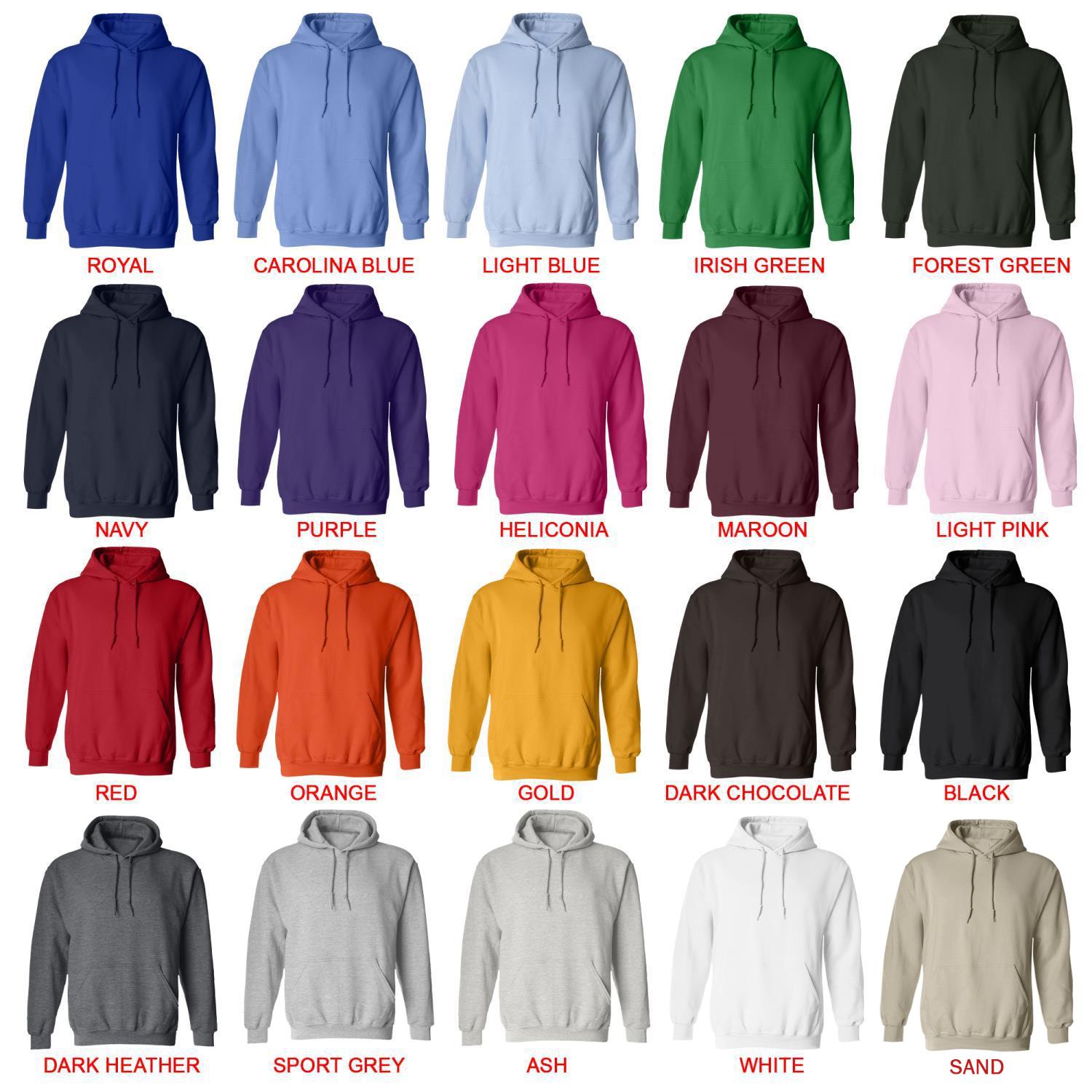 hoodie color chart - Silent Hill UK Shop