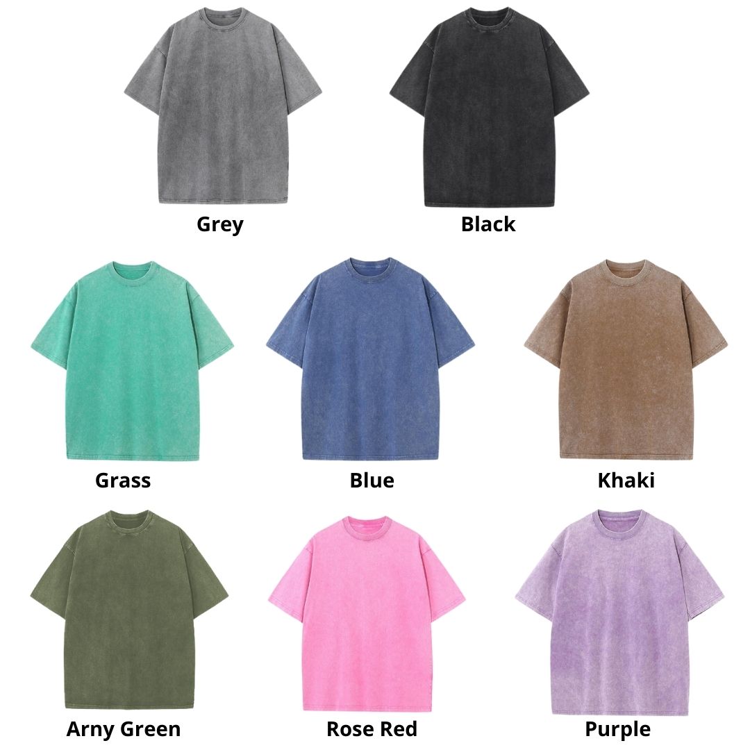 Mineral Wash T Shirt Color - Silent Hill UK Shop
