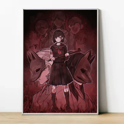Girls Game Silent Hill F Wall Art