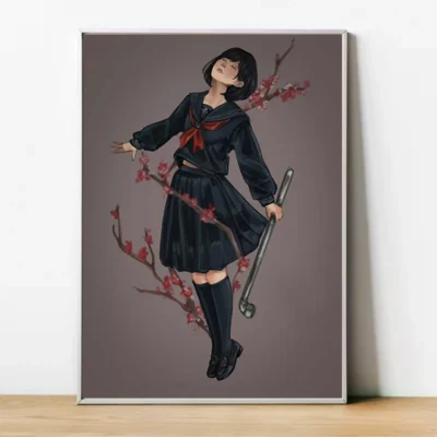 Fly Game Silent Hill F Wall Art