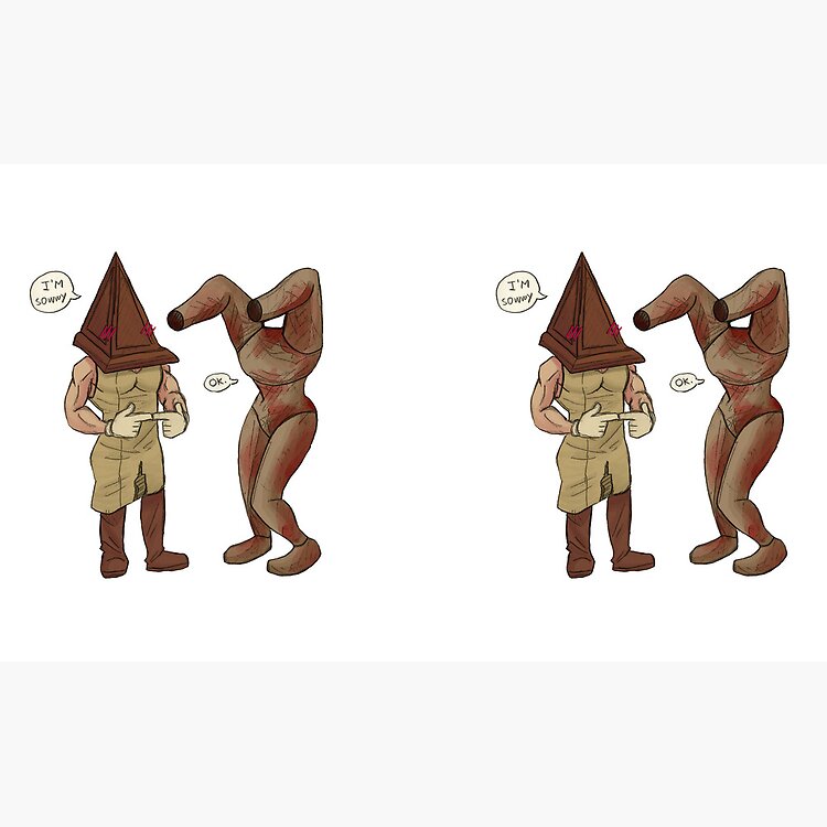 Pyramid Head And Mannequin Mug - Image 2