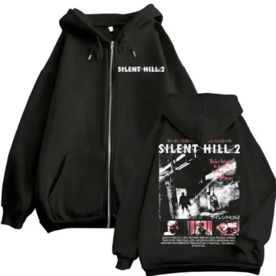 New Silent Hill 2 Game Hoodie Zipper Jacket