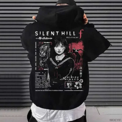 Alternative view of New Collection Silent Hill 2 Game Hoodie