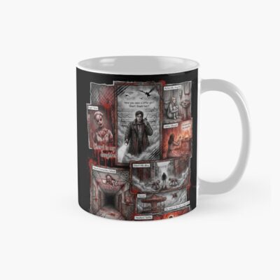 Silent Hill Harry S Journey Foggy Town Alessa Cult Lakeside Amusement Park Cybil Kaufman Otherworld Church Monster Collage Fan Art Poster T Shirt Sticker Print Gift Mug