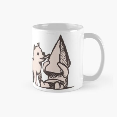 Sad Pyramid Head Mug