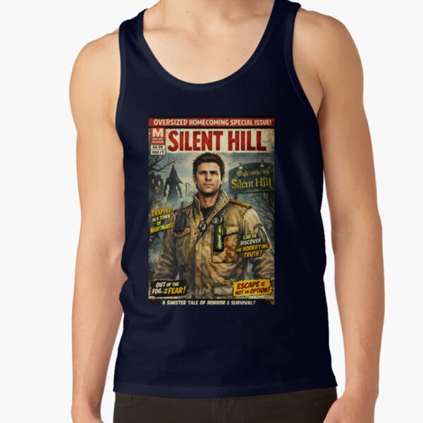 Silent Hill Comic Cover Homecoming Edition Tank Top - Image 5