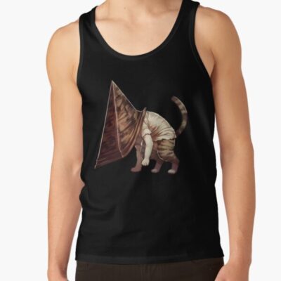 Pyramid Head Cat Tank Top