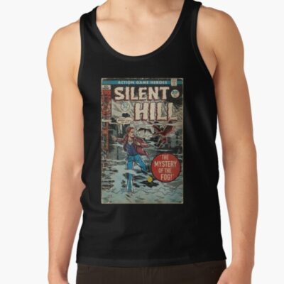 Silent Town Comic Book Cover Fan Art Tank Top