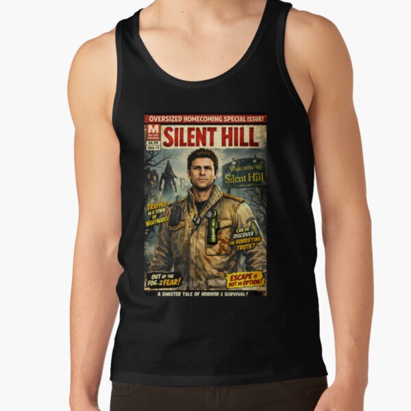 Silent Hill Comic Cover Homecoming Edition Tank Top