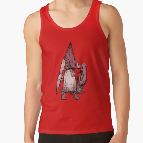 Pyramid Head And Lying Figure Tank Top - Image 4