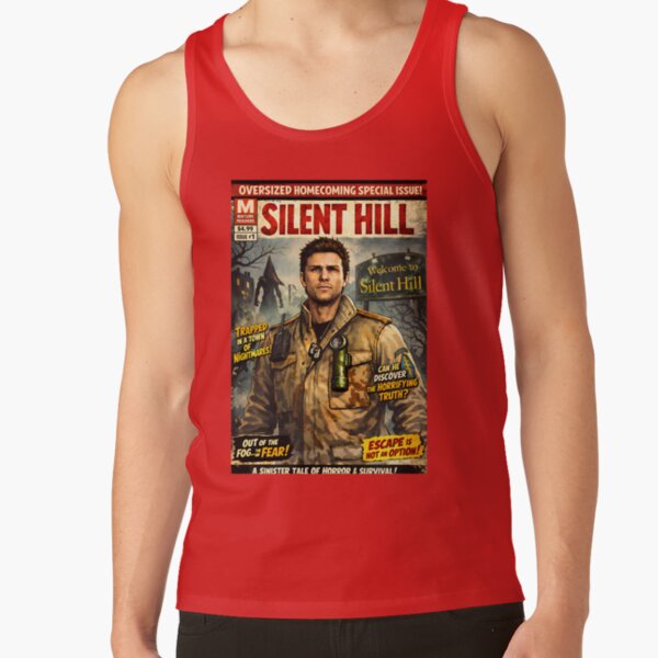 Silent Hill Comic Cover Homecoming Edition Tank Top - Image 4