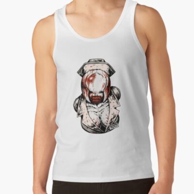 Silent Hill 2 Bubble Head Nurse Ps2 Tank Top