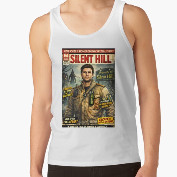 Silent Hill Comic Cover Homecoming Edition Tank Top - Image 2