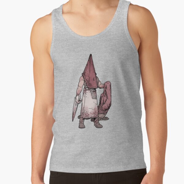 Pyramid Head And Lying Figure Tank Top - Image 3