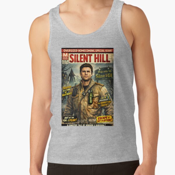 Silent Hill Comic Cover Homecoming Edition Tank Top - Image 3