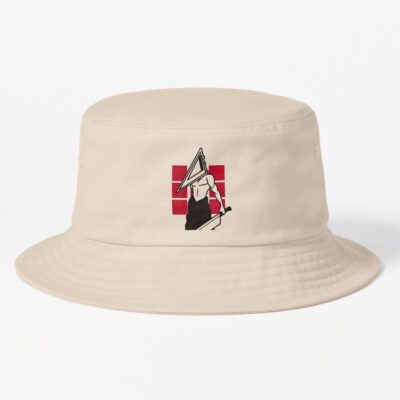 Red Pyramid Thing Bucket Hat