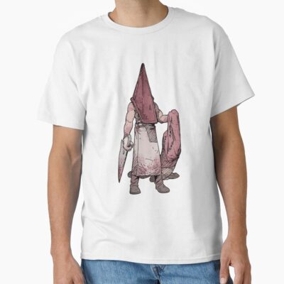 Pyramid Head And Lying Figure T-shirt