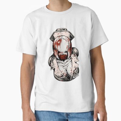 Silent Hill 2 Bubble Head Nurse Ps2 T-shirt