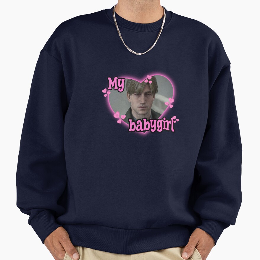 James Sunderland My Babygirl Silent Hill 2 Sweatshirt - Image 5