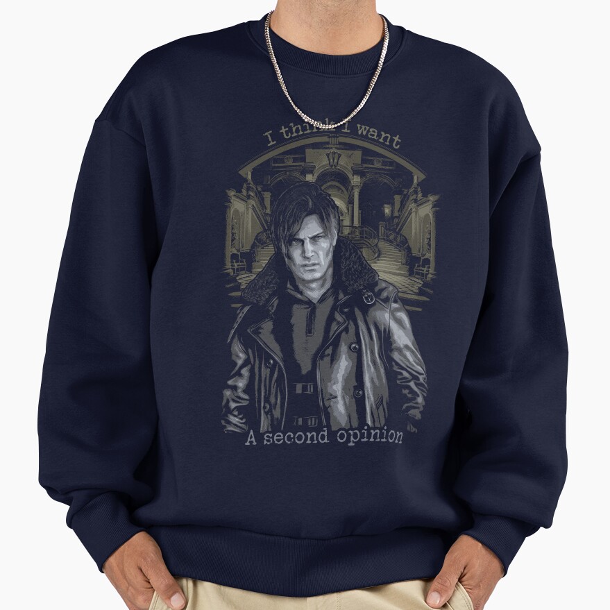 Leon Kennedy Second Opinion Resident Evil 9 Requiem Sweatshirt - Image 5