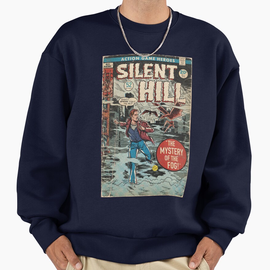 Silent Town Comic Book Cover Fan Art Sweatshirt - Image 5