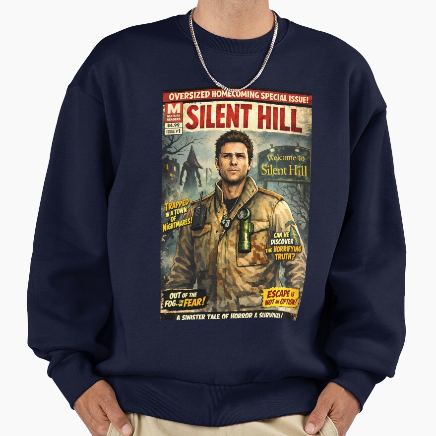 Silent Hill Comic Cover Homecoming Edition Sweatshirt - Image 5