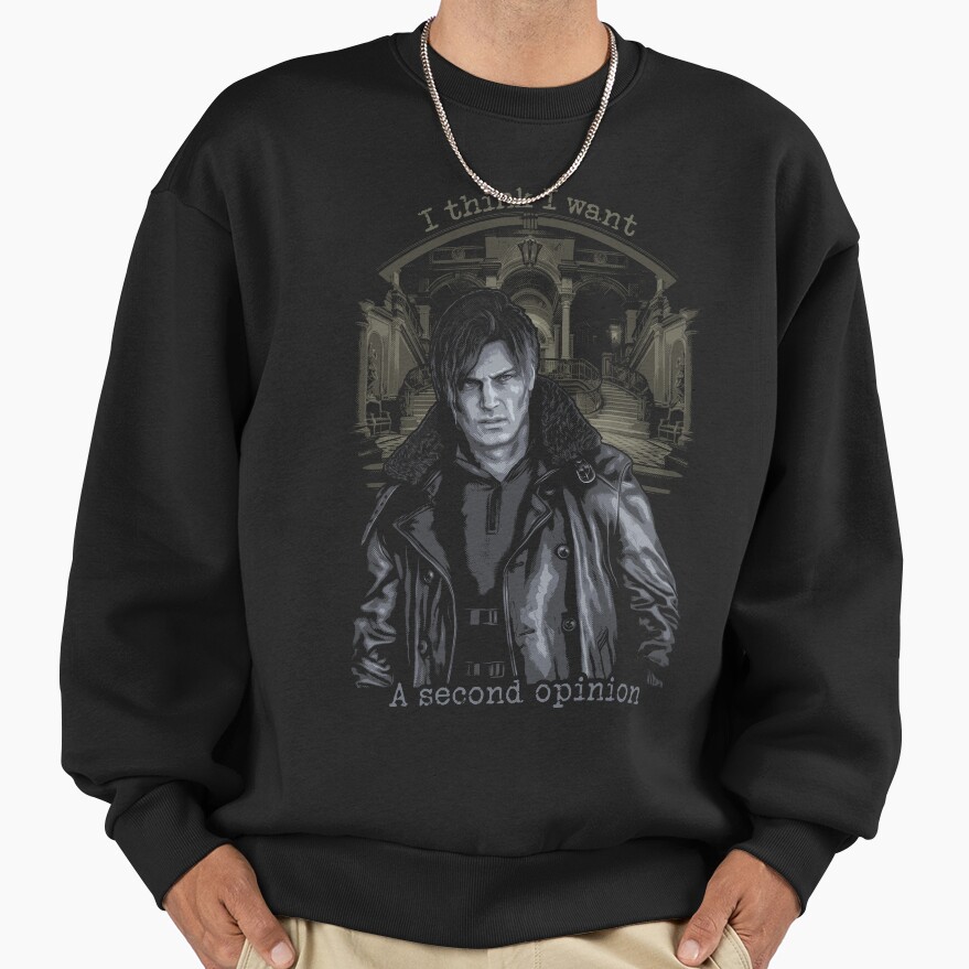 Leon Kennedy Second Opinion Resident Evil 9 Requiem Sweatshirt - Image 3