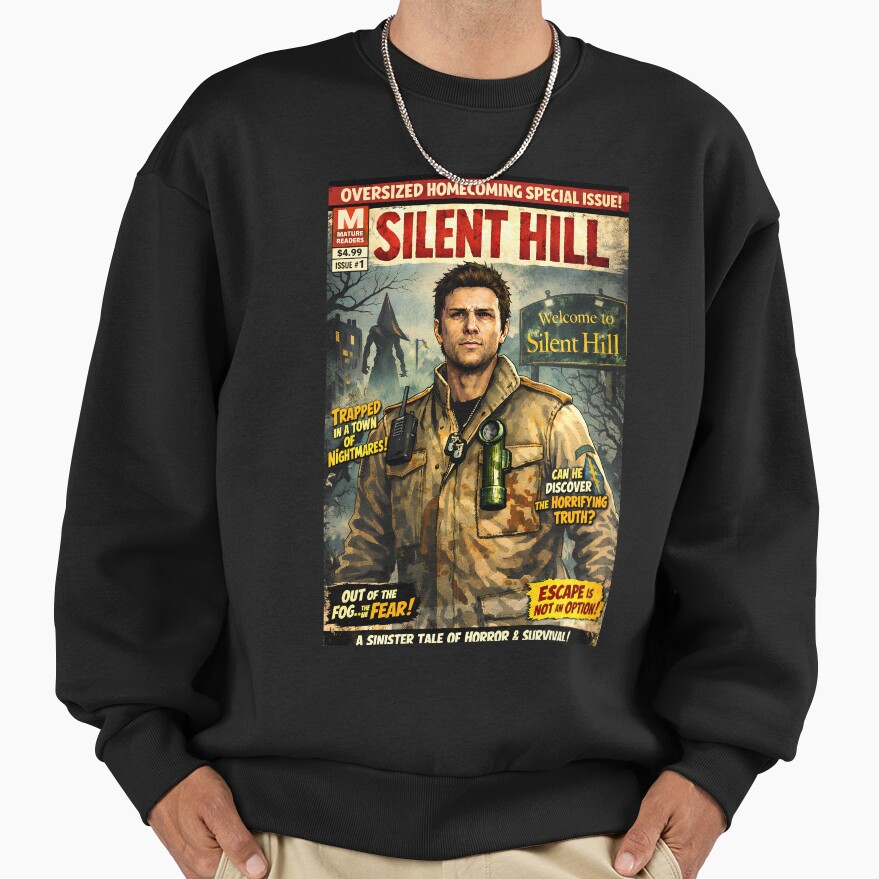 Silent Hill Comic Cover Homecoming Edition Sweatshirt