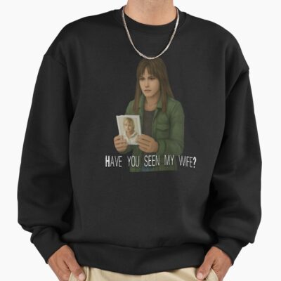 Horror Game Protagonist Sticker Sweatshirt