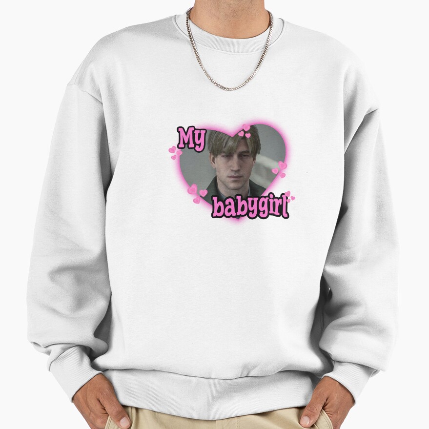 James Sunderland My Babygirl Silent Hill 2 Sweatshirt - Image 2