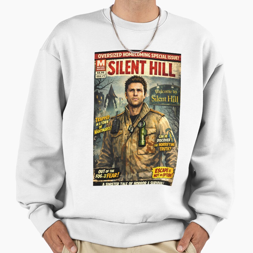 Silent Hill Comic Cover Homecoming Edition Sweatshirt - Image 2