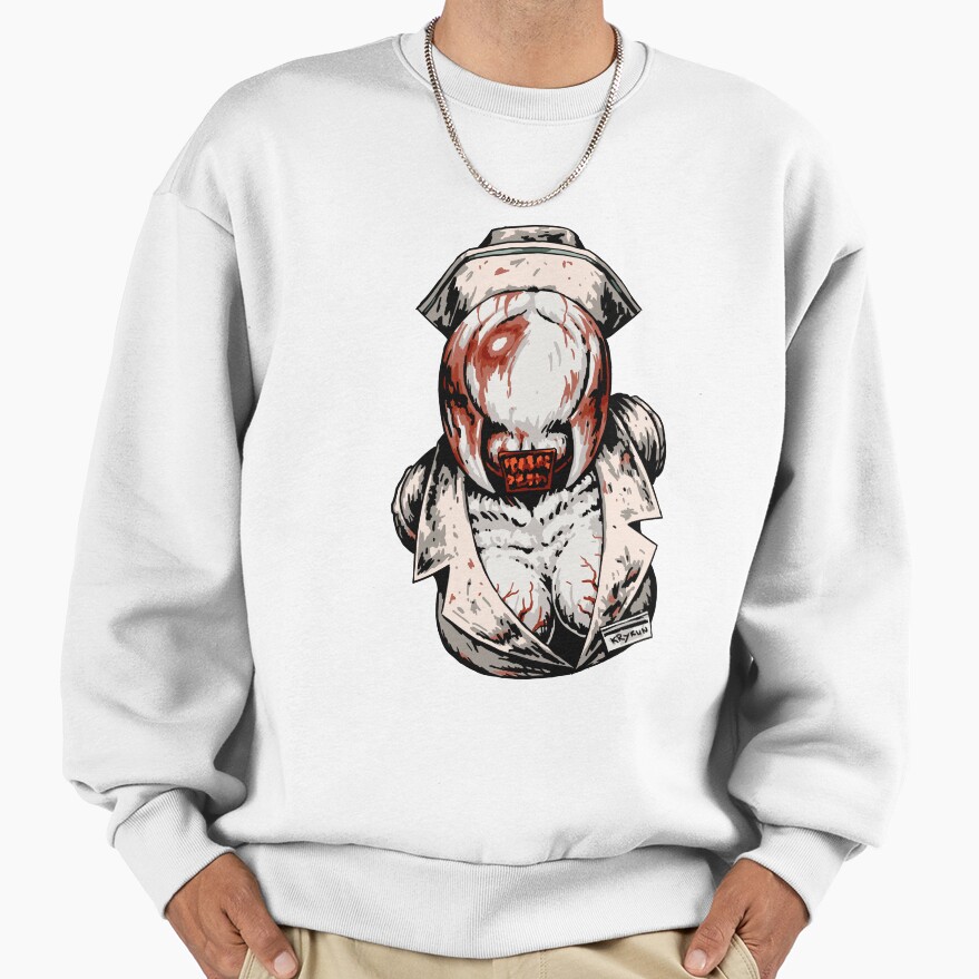 Silent Hill 2 Bubble Head Nurse Ps2 Sweatshirt