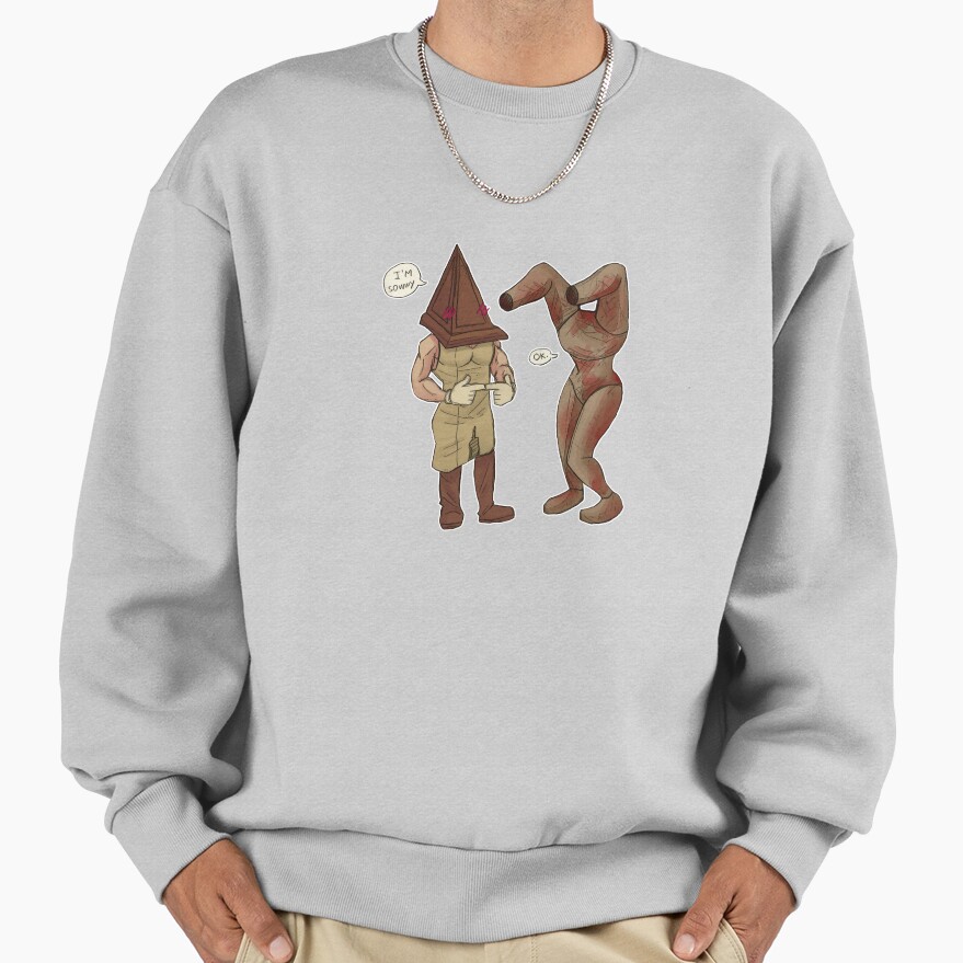 Pyramid Head And Mannequin Sweatshirt - Image 4