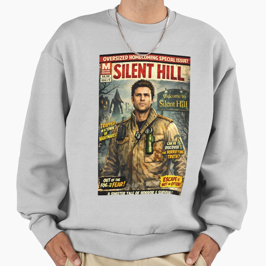 Silent Hill Comic Cover Homecoming Edition Sweatshirt - Image 4