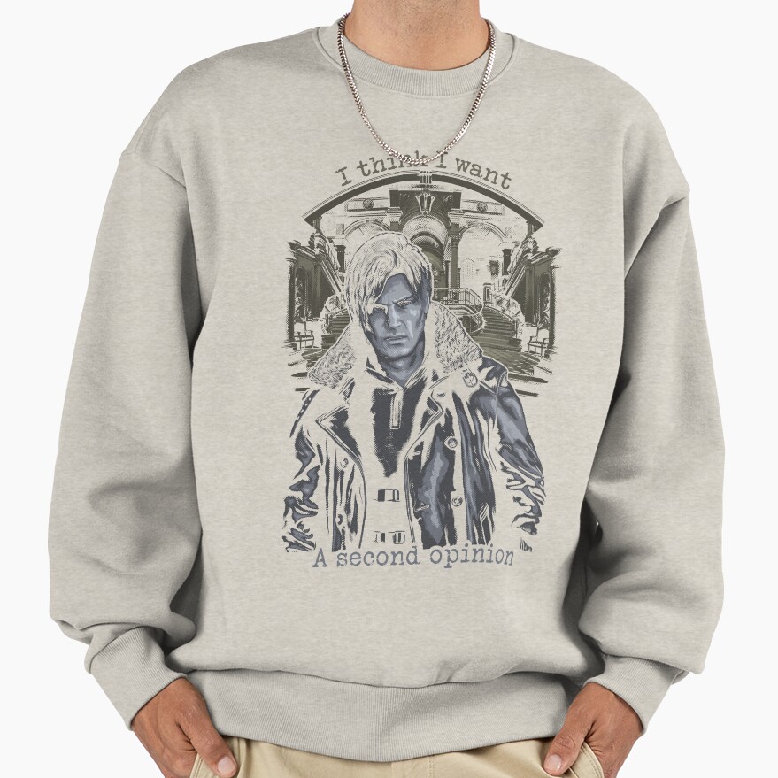Leon Kennedy Second Opinion Resident Evil 9 Requiem Sweatshirt - Image 4