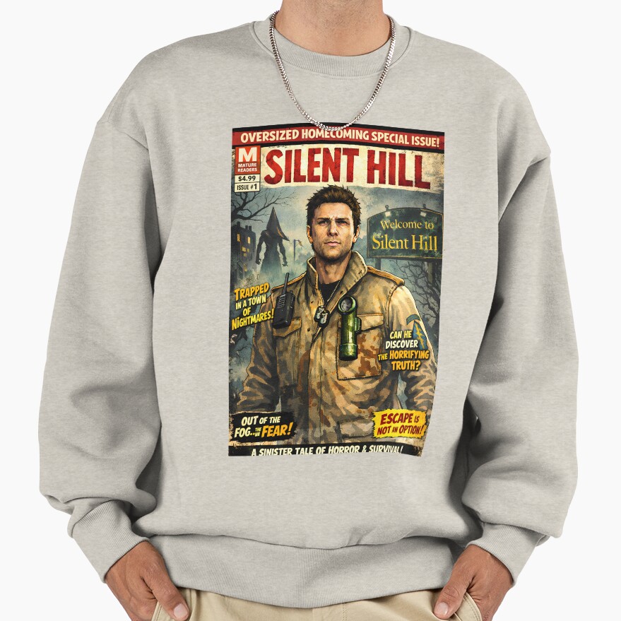 Silent Hill Comic Cover Homecoming Edition Sweatshirt - Image 3