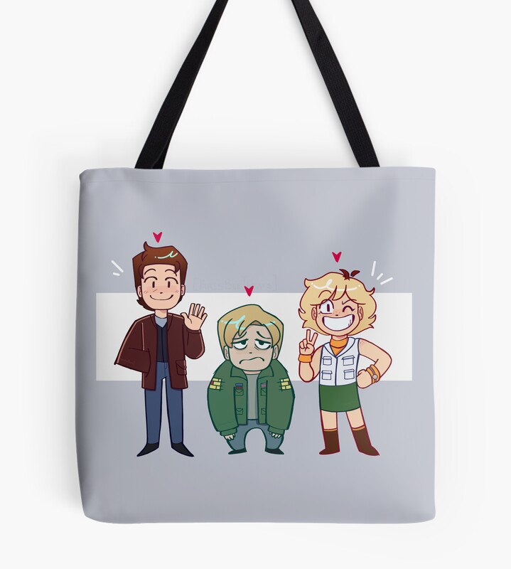 Pocket Sized Protags Tote Bag
