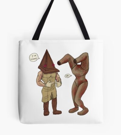 Pyramid Head And Mannequin Tote Bag