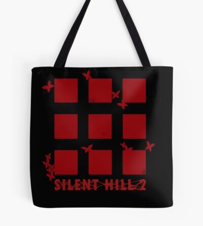 Nine Red Letters Tote Bag