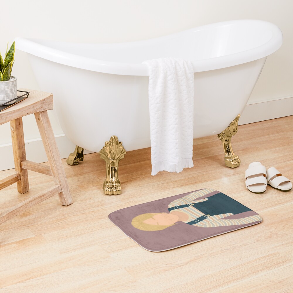 Silent Hill 2 Remake Laura Digital Fan Art Bath Mat - Image 2