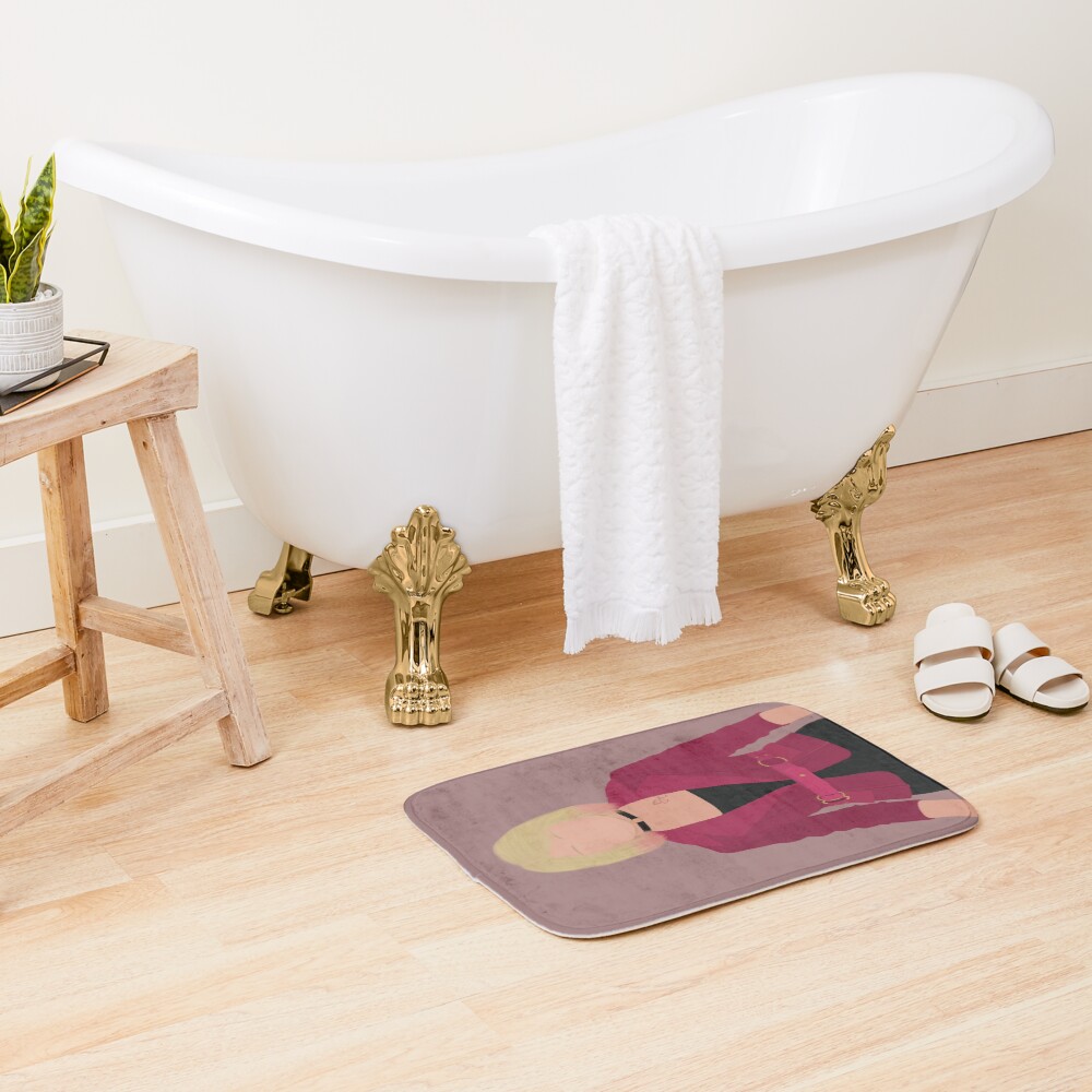 Silent Hill 2 Remake Maria Digital Fan Art Bath Mat - Image 2