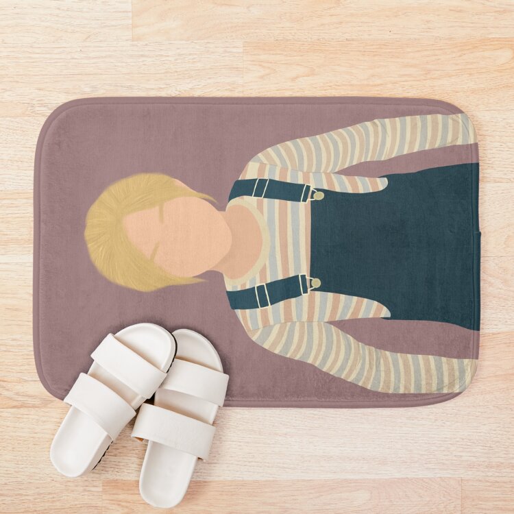 Silent Hill 2 Remake Laura Digital Fan Art Bath Mat - Image 3