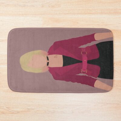 Silent Hill 2 Remake Maria Digital Fan Art Bath Mat