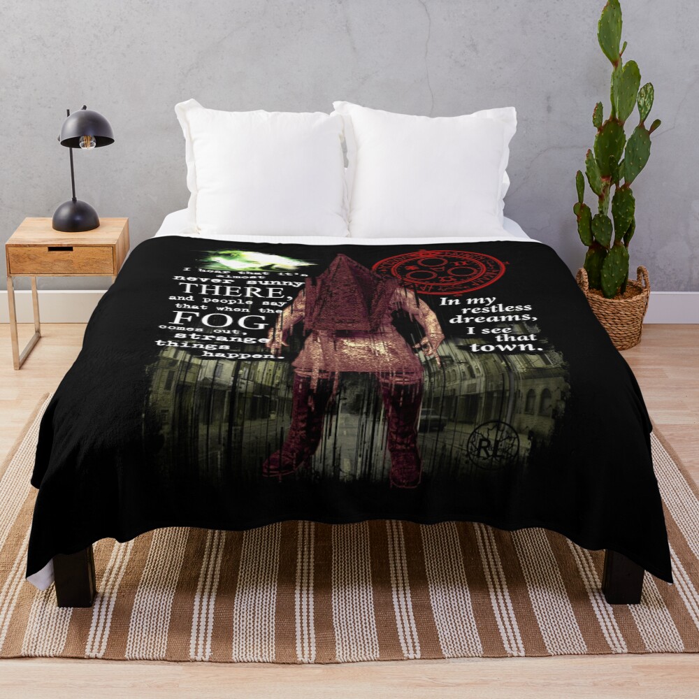 Silent Hill Remake Throw Blanket
