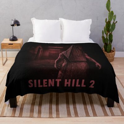 Silent Hill 2 Pyramid Head Throw Blanket