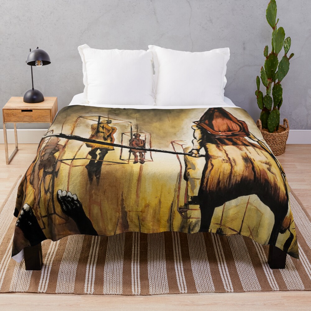 Misty Day Throw Blanket