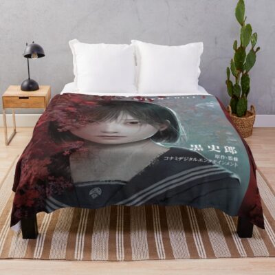 Silent Hill J Throw Blanket