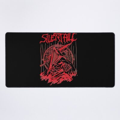 Sile Nt Red Thing Silent Hill Pyram Id Head Heavy Metal Band Tee Horror Video Game Movie Re Mouse Pad