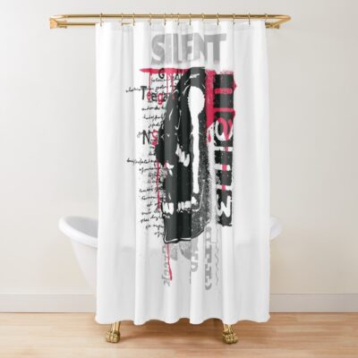 Silent Shower Curtain