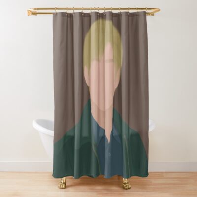 Silent Hill 2 Remake James Sunderland Digital Fan Art Shower Curtain